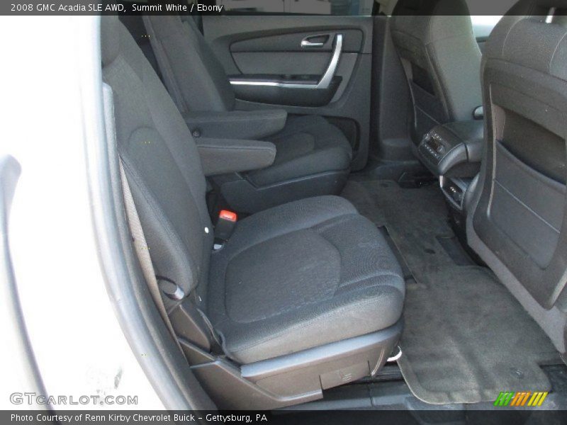 Summit White / Ebony 2008 GMC Acadia SLE AWD