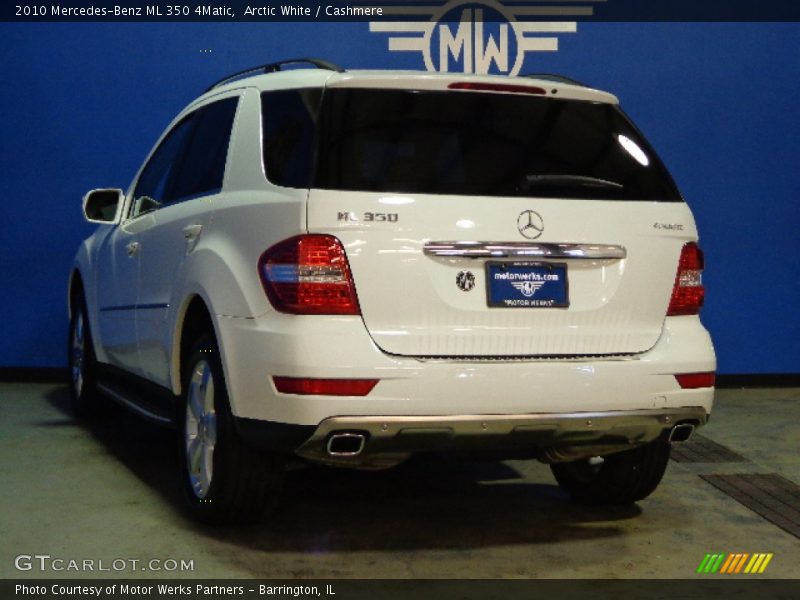 Arctic White / Cashmere 2010 Mercedes-Benz ML 350 4Matic
