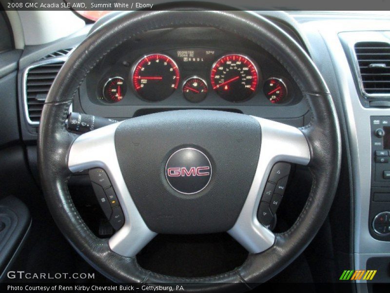  2008 Acadia SLE AWD Steering Wheel