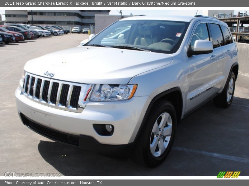 Bright Silver Metallic / Dark Graystone/Medium Graystone 2011 Jeep Grand Cherokee Laredo X Package