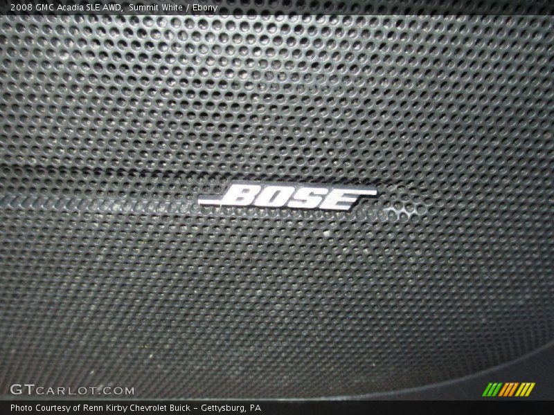 Audio System of 2008 Acadia SLE AWD
