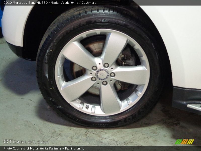 Arctic White / Cashmere 2010 Mercedes-Benz ML 350 4Matic