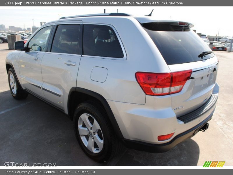 Bright Silver Metallic / Dark Graystone/Medium Graystone 2011 Jeep Grand Cherokee Laredo X Package