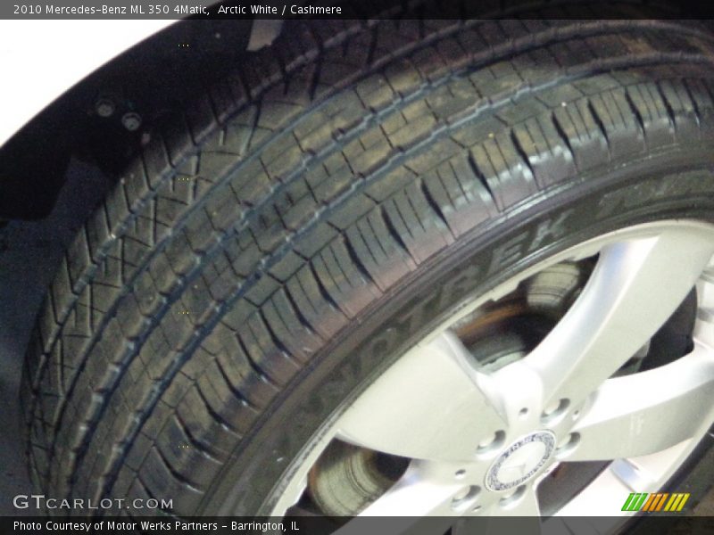 Arctic White / Cashmere 2010 Mercedes-Benz ML 350 4Matic