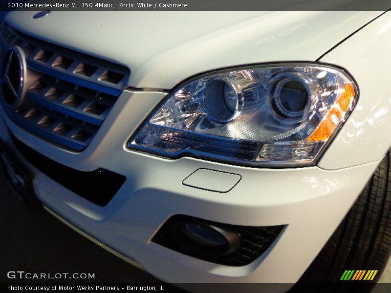 Arctic White / Cashmere 2010 Mercedes-Benz ML 350 4Matic