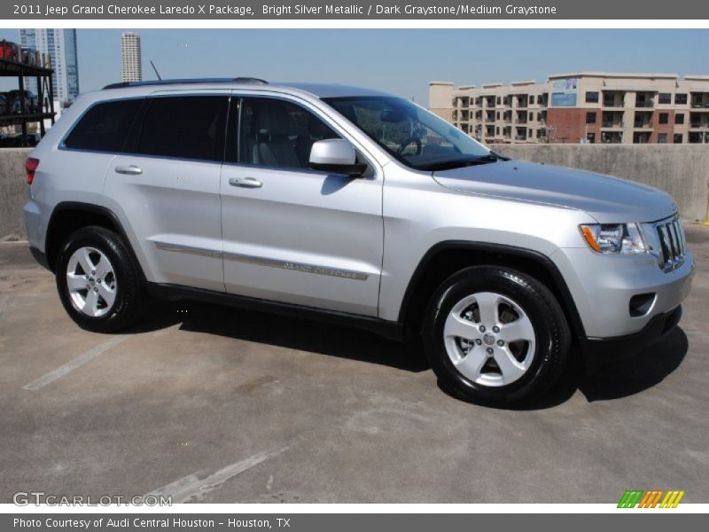 Bright Silver Metallic / Dark Graystone/Medium Graystone 2011 Jeep Grand Cherokee Laredo X Package