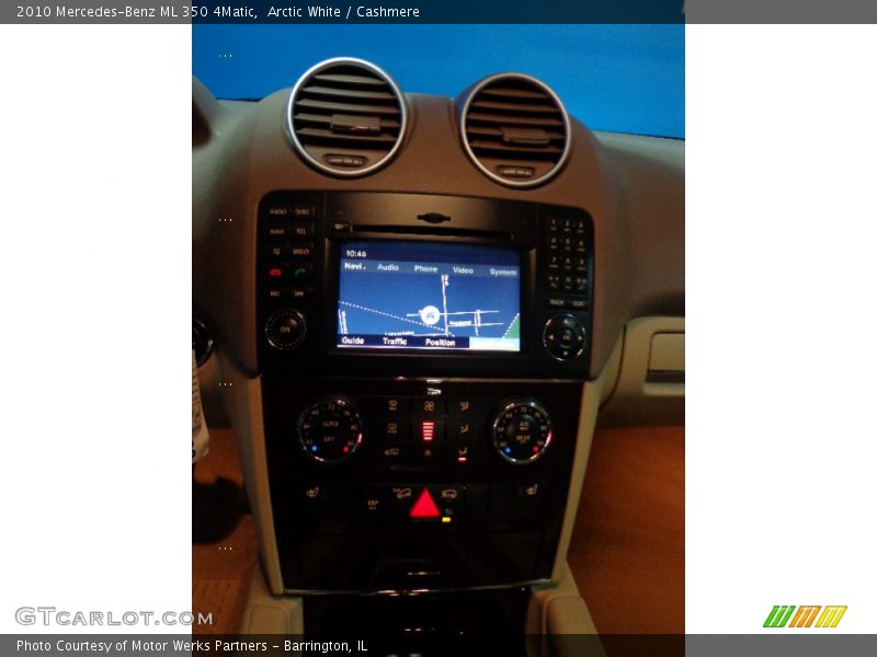 Arctic White / Cashmere 2010 Mercedes-Benz ML 350 4Matic