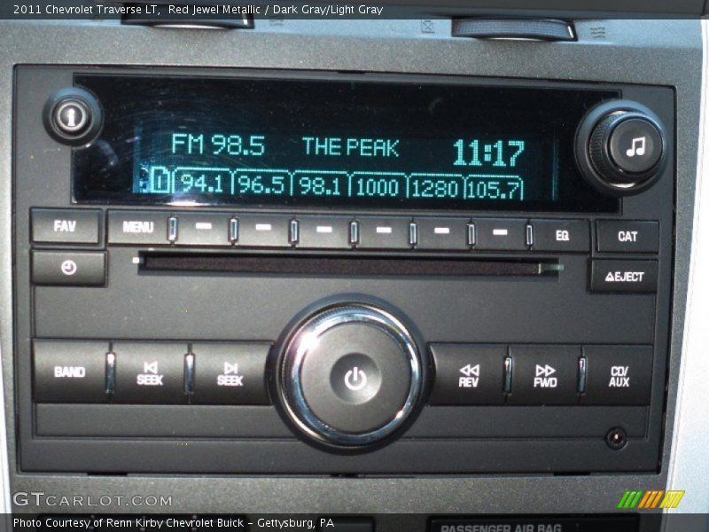 Audio System of 2011 Traverse LT