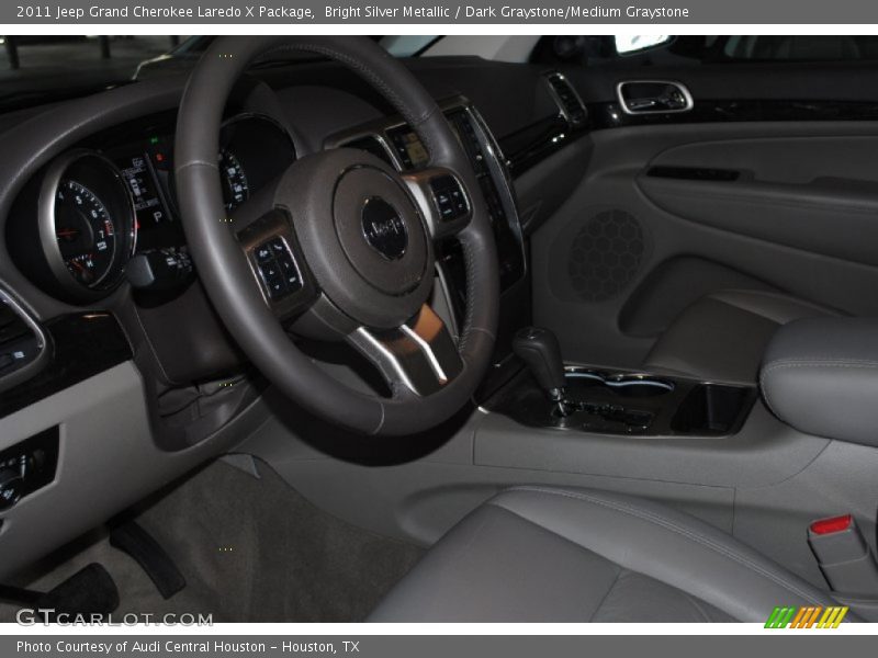 Bright Silver Metallic / Dark Graystone/Medium Graystone 2011 Jeep Grand Cherokee Laredo X Package