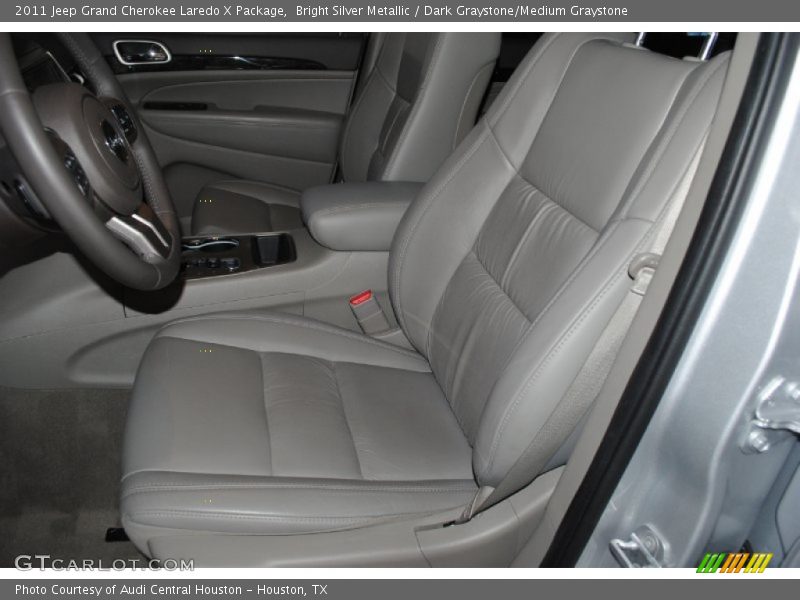 Bright Silver Metallic / Dark Graystone/Medium Graystone 2011 Jeep Grand Cherokee Laredo X Package