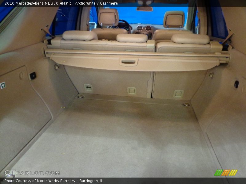 Arctic White / Cashmere 2010 Mercedes-Benz ML 350 4Matic