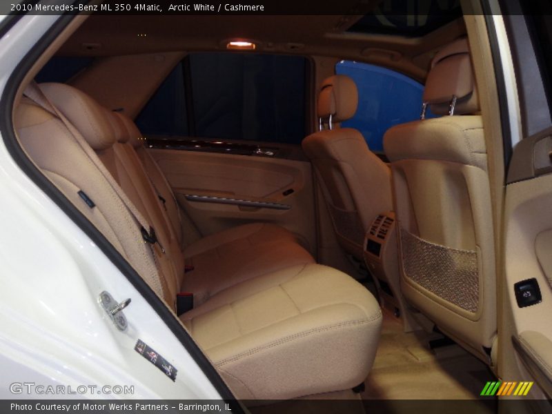 Arctic White / Cashmere 2010 Mercedes-Benz ML 350 4Matic