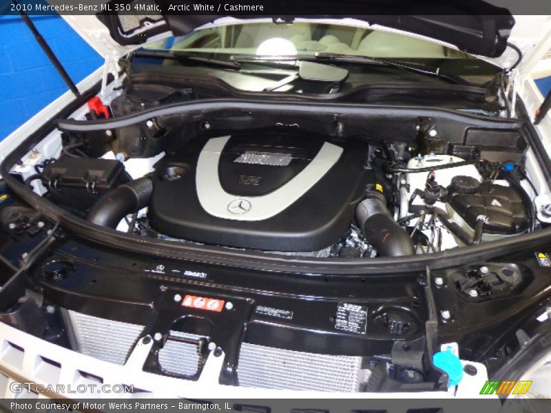 Arctic White / Cashmere 2010 Mercedes-Benz ML 350 4Matic