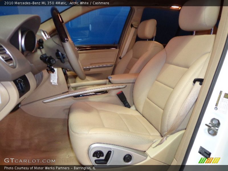 Arctic White / Cashmere 2010 Mercedes-Benz ML 350 4Matic