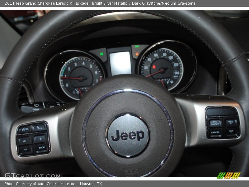 Bright Silver Metallic / Dark Graystone/Medium Graystone 2011 Jeep Grand Cherokee Laredo X Package