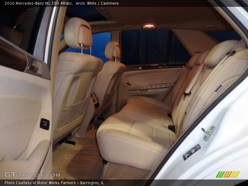 Arctic White / Cashmere 2010 Mercedes-Benz ML 350 4Matic
