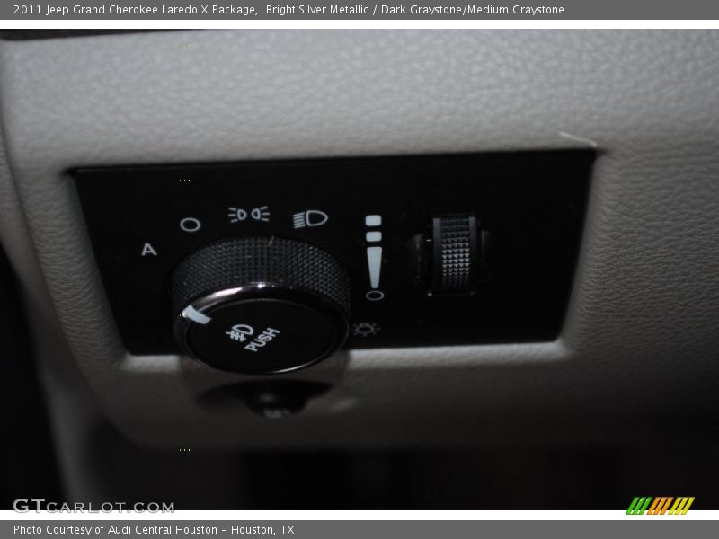 Bright Silver Metallic / Dark Graystone/Medium Graystone 2011 Jeep Grand Cherokee Laredo X Package