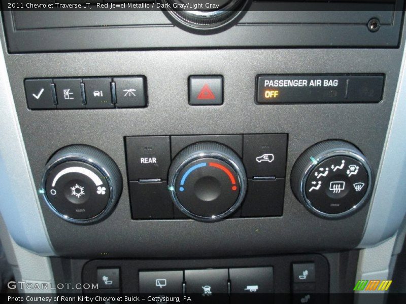 Controls of 2011 Traverse LT