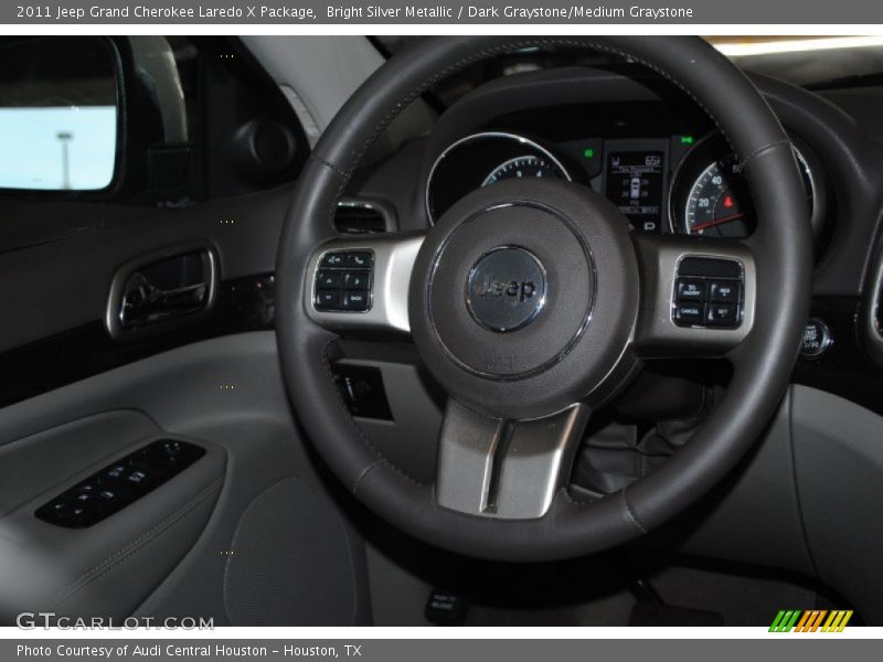 Bright Silver Metallic / Dark Graystone/Medium Graystone 2011 Jeep Grand Cherokee Laredo X Package