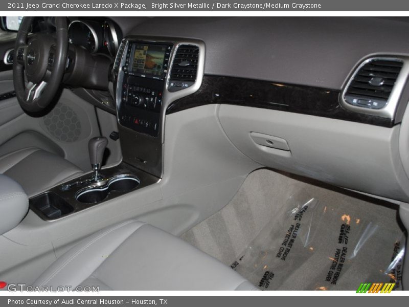 Bright Silver Metallic / Dark Graystone/Medium Graystone 2011 Jeep Grand Cherokee Laredo X Package