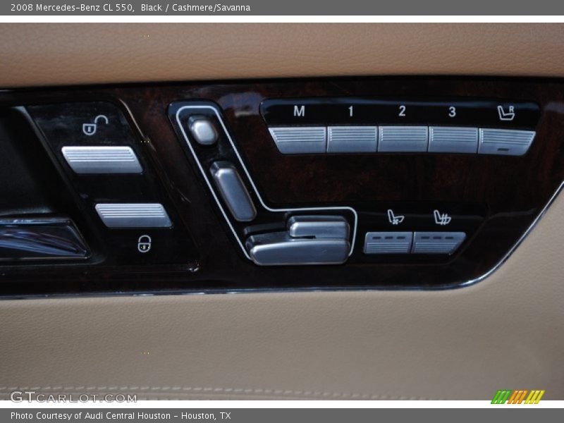 Black / Cashmere/Savanna 2008 Mercedes-Benz CL 550