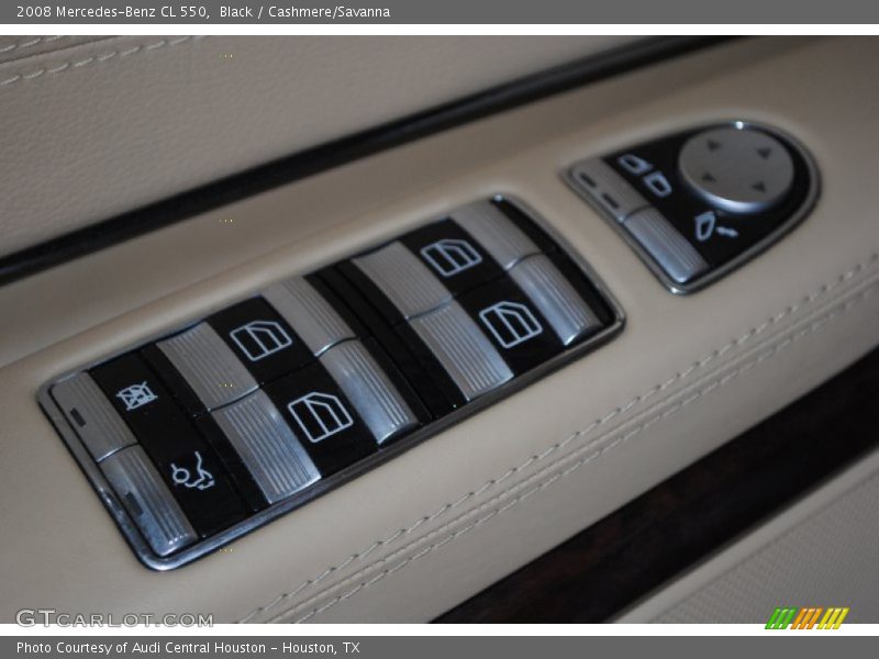 Black / Cashmere/Savanna 2008 Mercedes-Benz CL 550