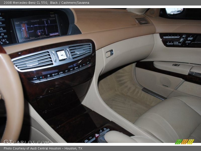 Black / Cashmere/Savanna 2008 Mercedes-Benz CL 550