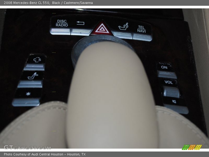 Black / Cashmere/Savanna 2008 Mercedes-Benz CL 550