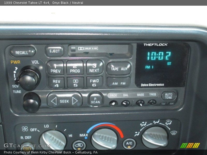 Onyx Black / Neutral 1999 Chevrolet Tahoe LT 4x4