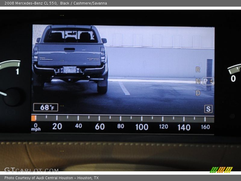 Black / Cashmere/Savanna 2008 Mercedes-Benz CL 550