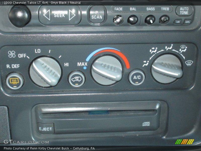 Onyx Black / Neutral 1999 Chevrolet Tahoe LT 4x4