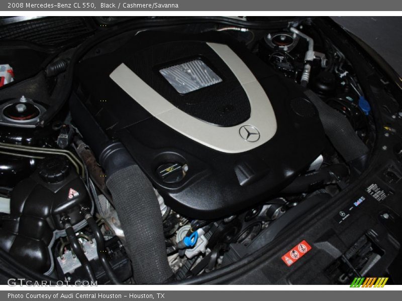 Black / Cashmere/Savanna 2008 Mercedes-Benz CL 550