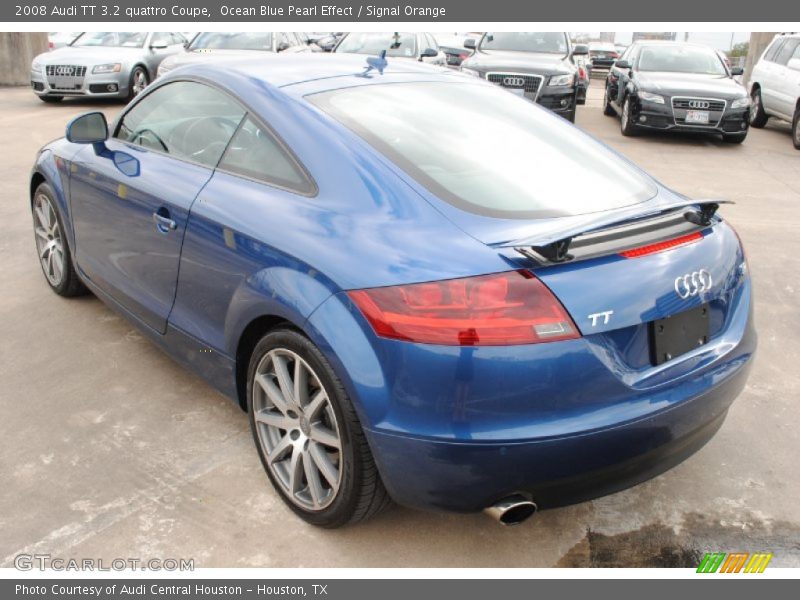 2008 TT 3.2 quattro Coupe Ocean Blue Pearl Effect