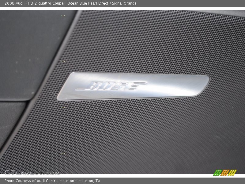 Ocean Blue Pearl Effect / Signal Orange 2008 Audi TT 3.2 quattro Coupe