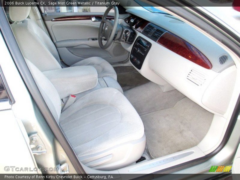  2006 Lucerne CX Titanium Gray Interior