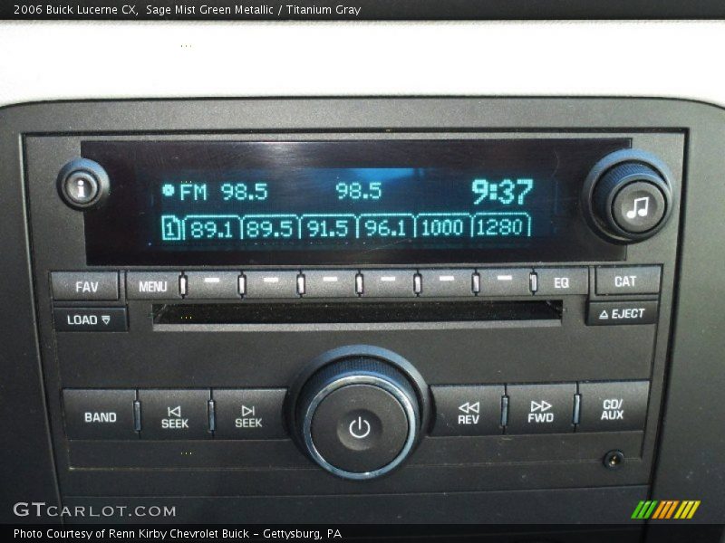 Audio System of 2006 Lucerne CX