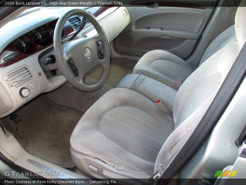 Titanium Gray Interior - 2006 Lucerne CX 