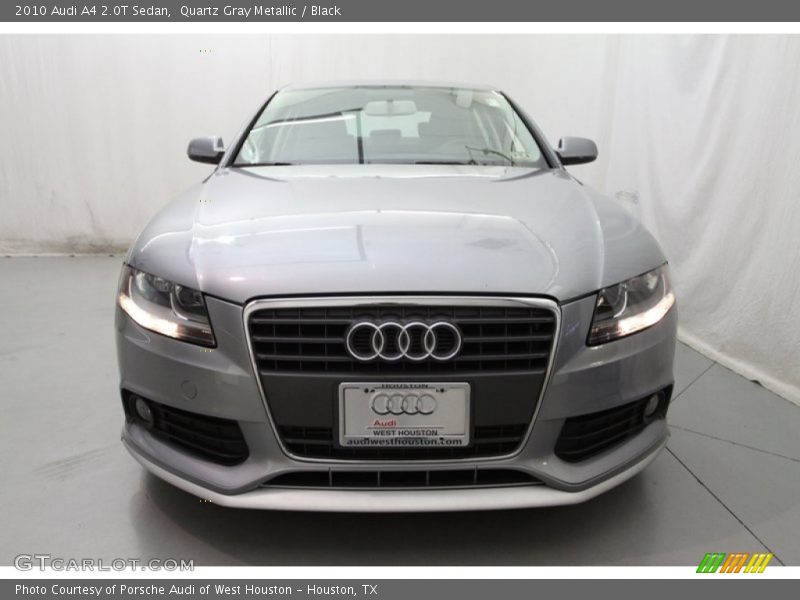 Quartz Gray Metallic / Black 2010 Audi A4 2.0T Sedan