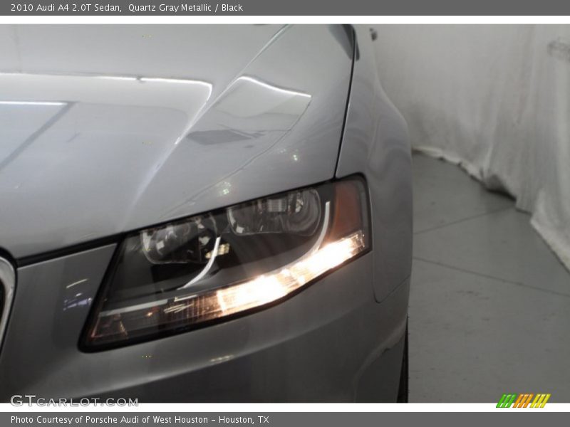 Quartz Gray Metallic / Black 2010 Audi A4 2.0T Sedan