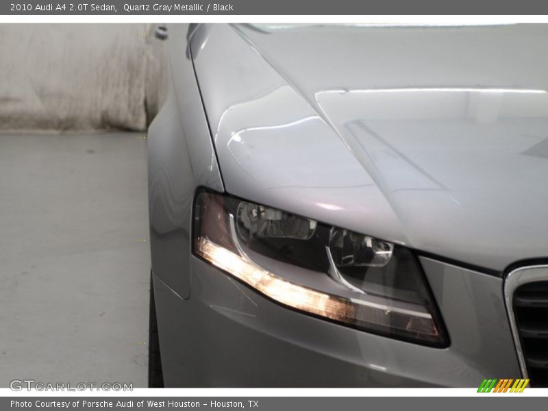 Quartz Gray Metallic / Black 2010 Audi A4 2.0T Sedan