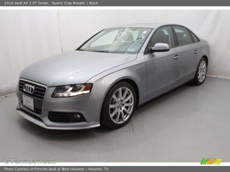 Quartz Gray Metallic / Black 2010 Audi A4 2.0T Sedan