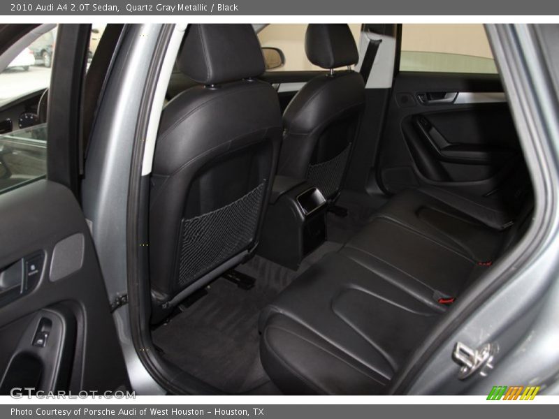 Quartz Gray Metallic / Black 2010 Audi A4 2.0T Sedan