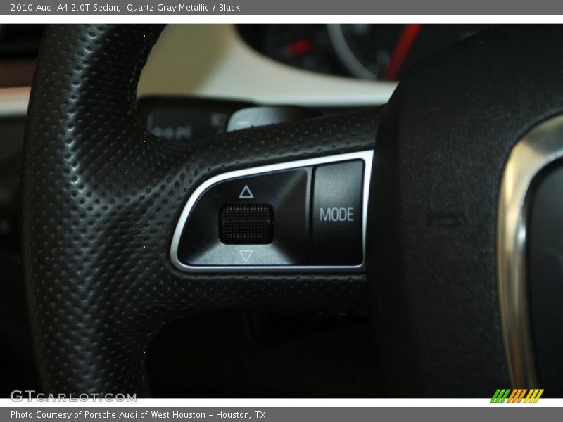 Quartz Gray Metallic / Black 2010 Audi A4 2.0T Sedan