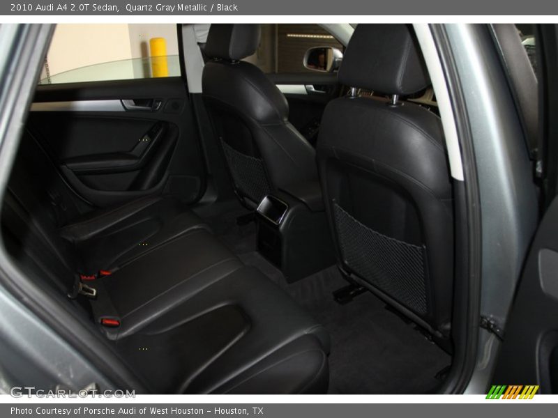 Quartz Gray Metallic / Black 2010 Audi A4 2.0T Sedan