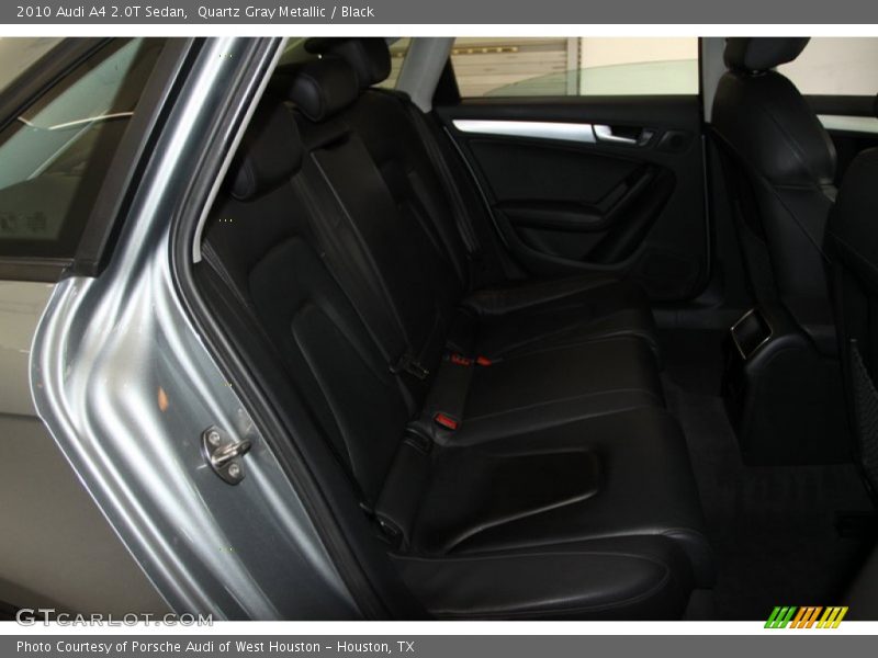 Quartz Gray Metallic / Black 2010 Audi A4 2.0T Sedan