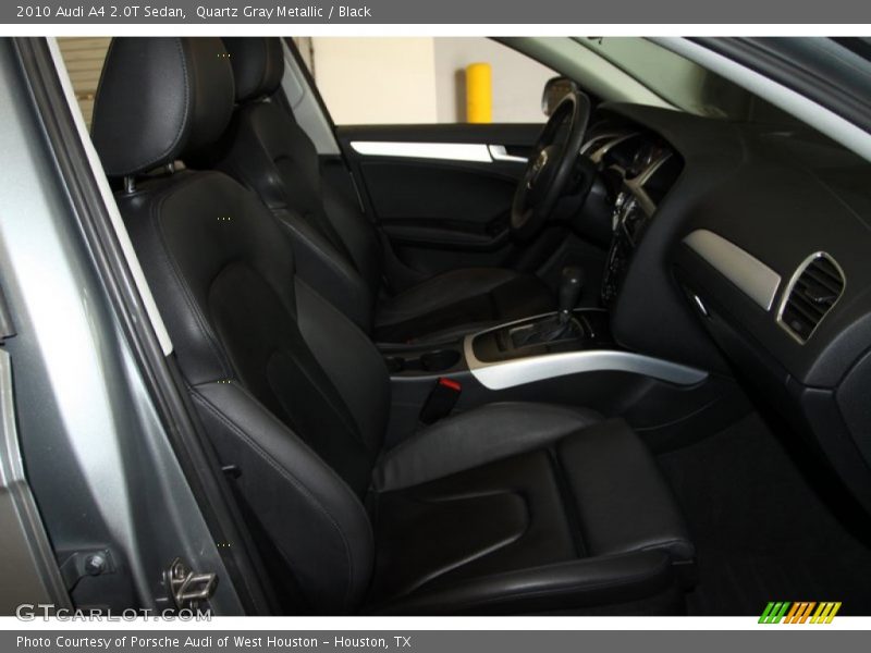 Quartz Gray Metallic / Black 2010 Audi A4 2.0T Sedan