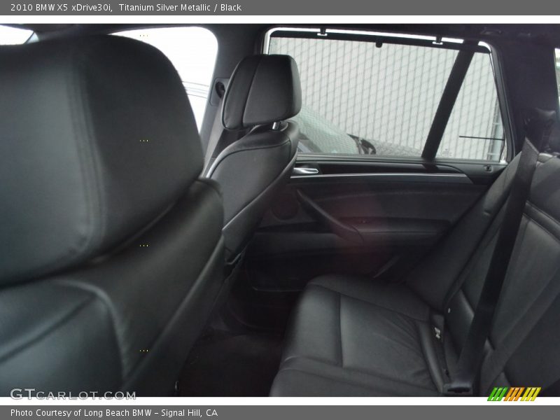 Titanium Silver Metallic / Black 2010 BMW X5 xDrive30i