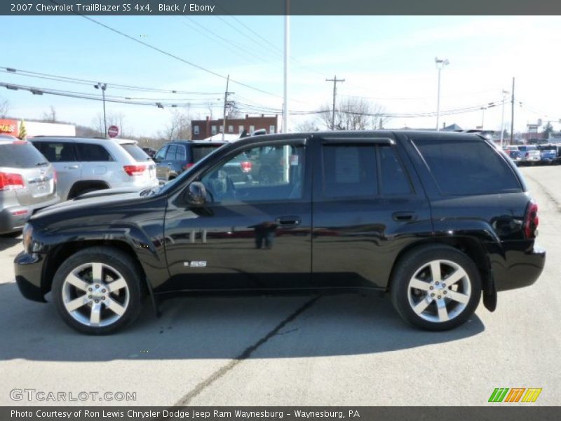 Black / Ebony 2007 Chevrolet TrailBlazer SS 4x4