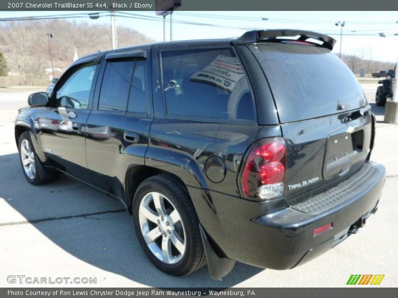 Black / Ebony 2007 Chevrolet TrailBlazer SS 4x4