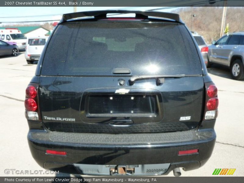 Black / Ebony 2007 Chevrolet TrailBlazer SS 4x4